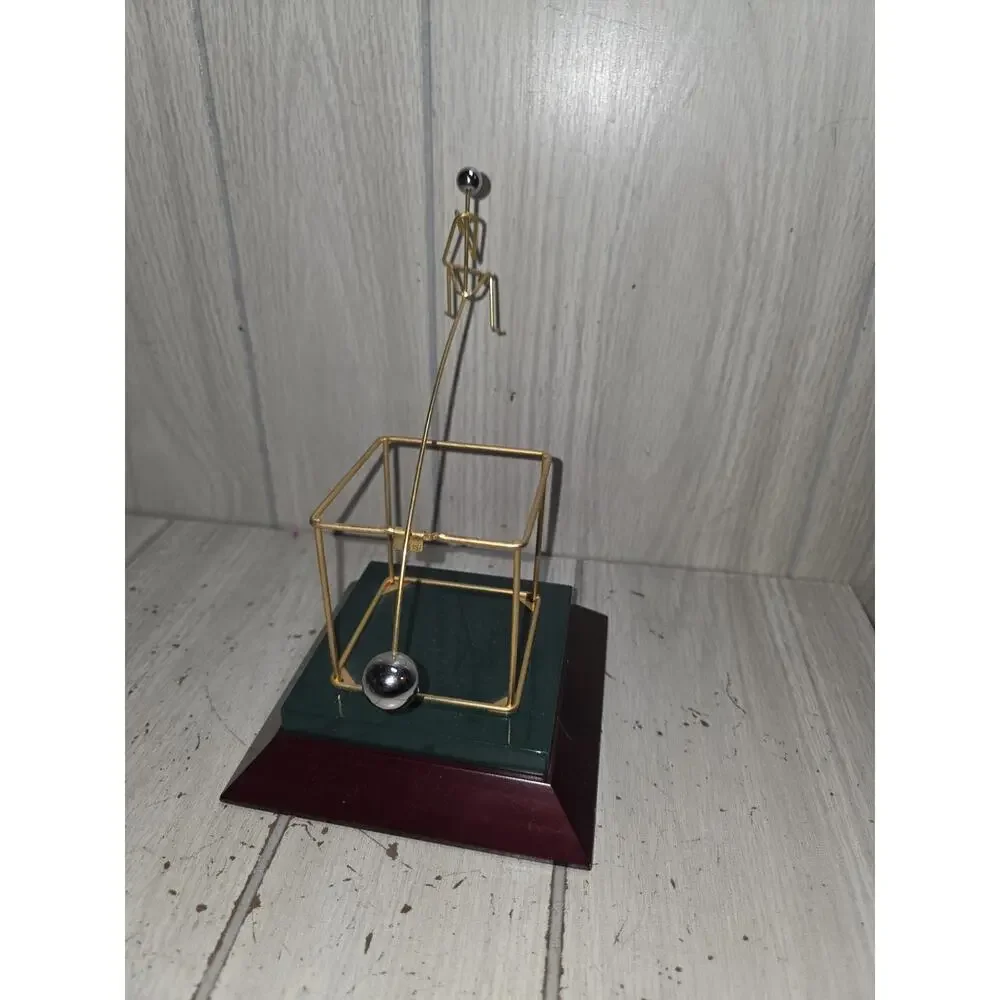 Vintage Thinking Outside The Box Thoughts In Motion Sculpture Though Works LTD